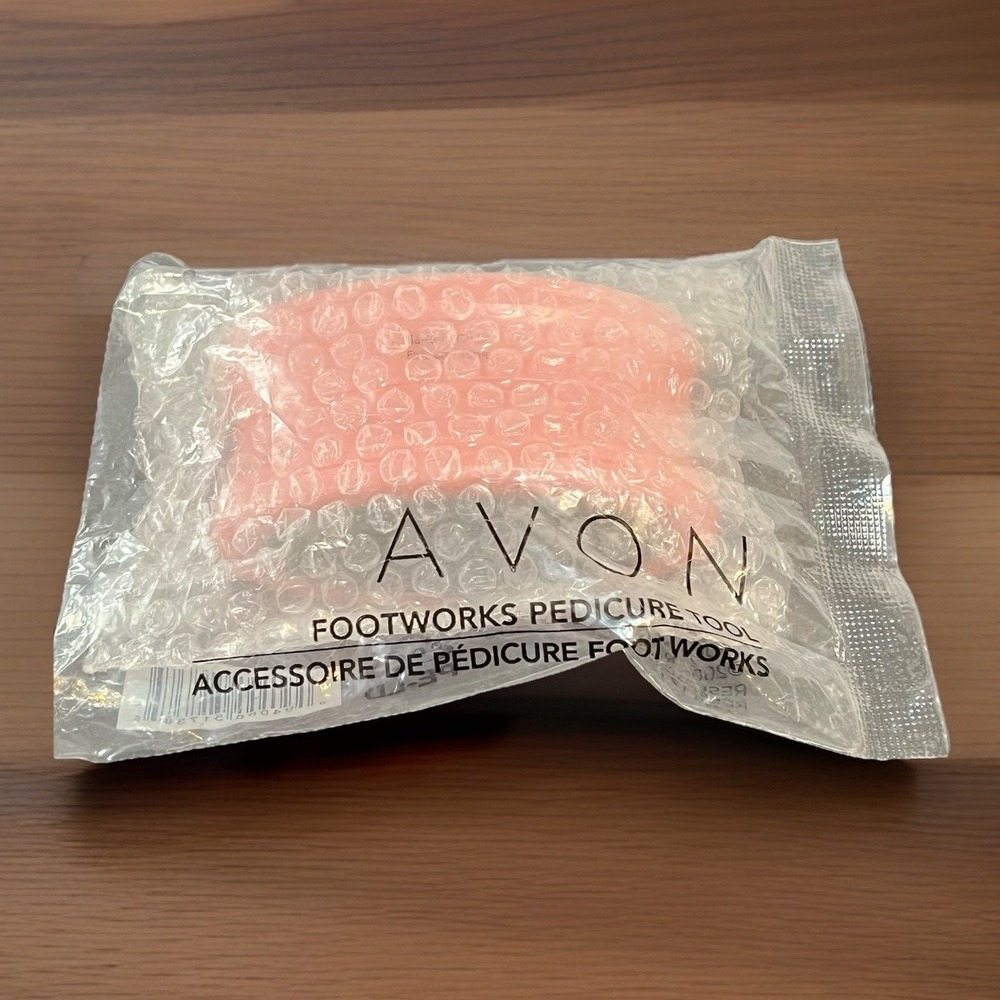 Avon Foot Works All-in-1 Pedicure Tool PINK New Factory Sealed